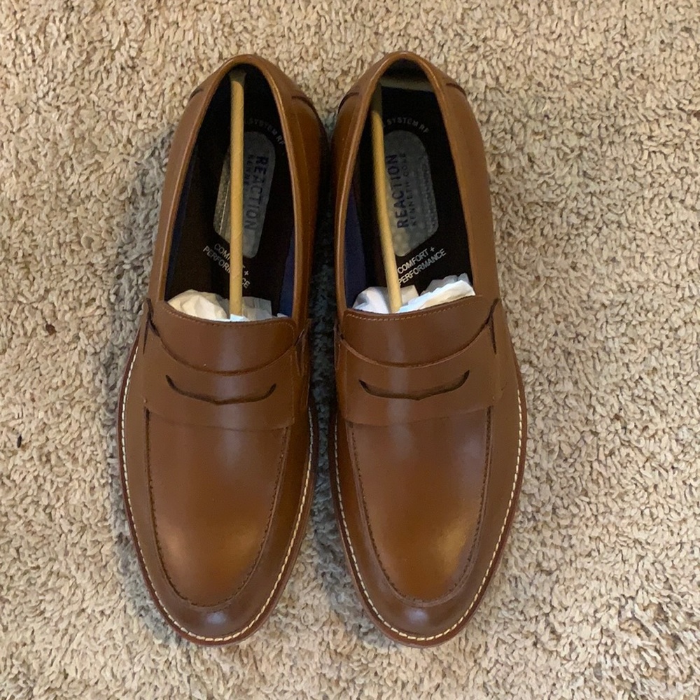 Reaction by Kenneth Cole men’s penny loafers